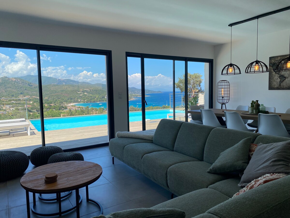 Villa Pura Corsica private pool