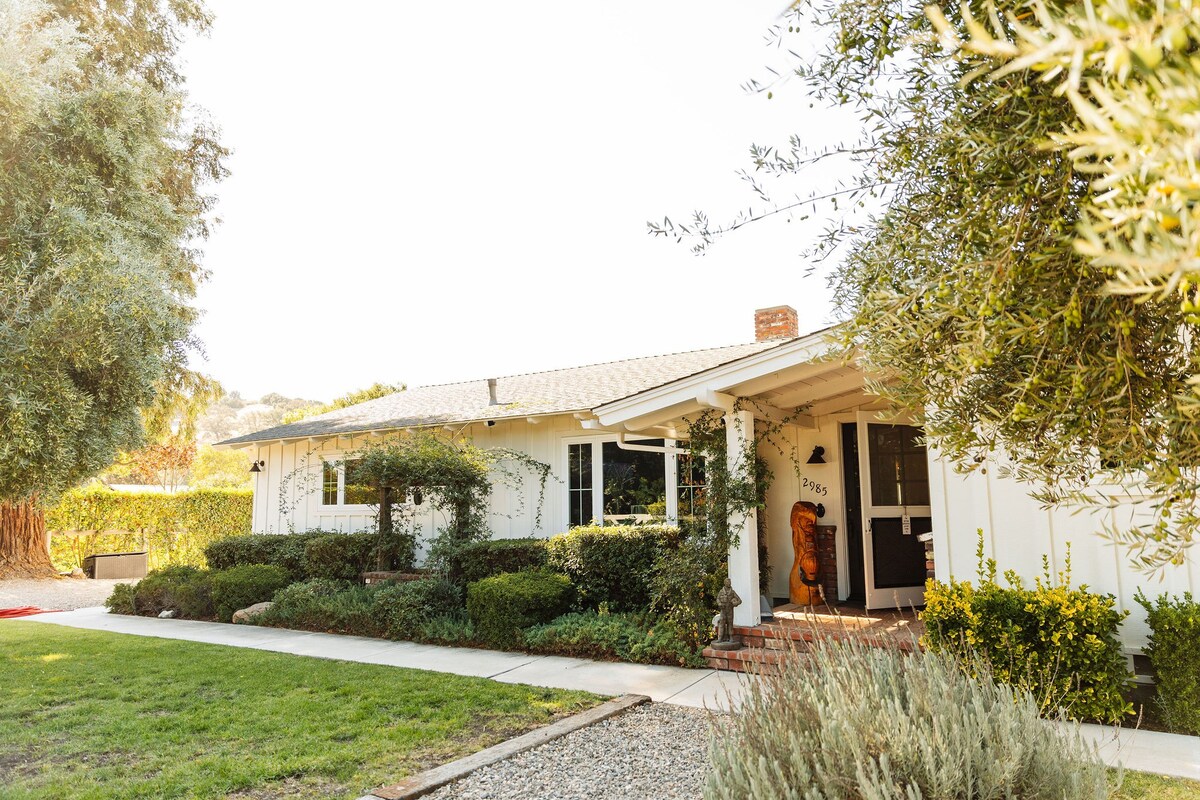 Farmhouse Los Olivos Wine Country Santa Ynez