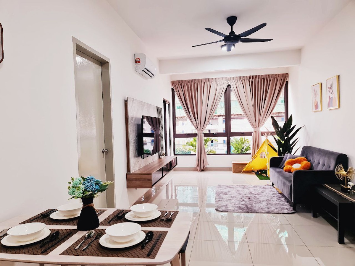 New! Bali Melaka Town 5-8pax @ Cozy Haven Condo