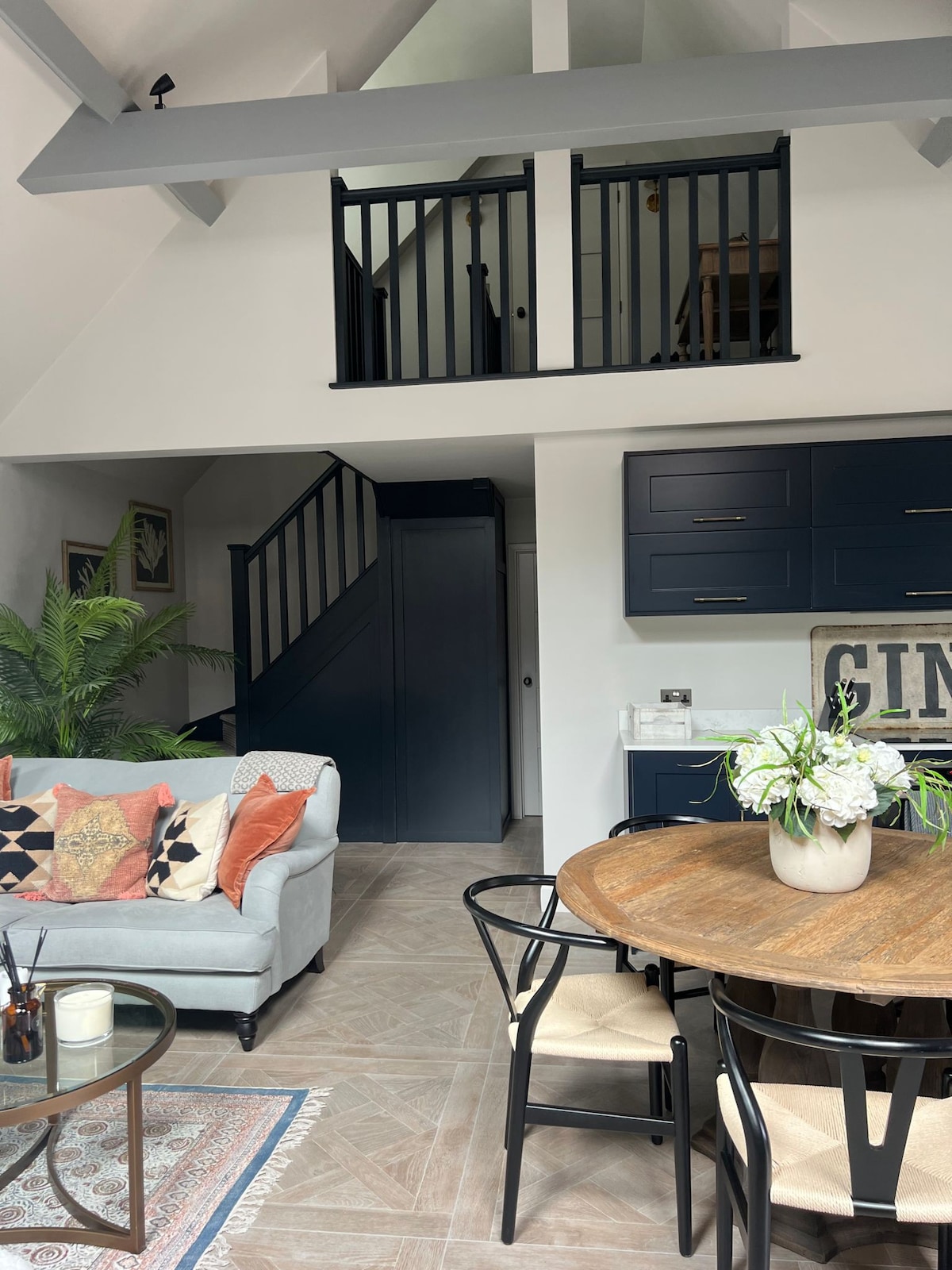 Interior designed guest house in Goudhurst, Kent