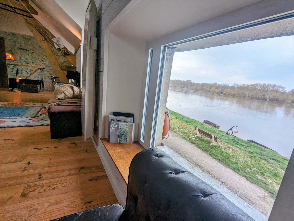 Maison 2 chambres avec accès direct à la Loire