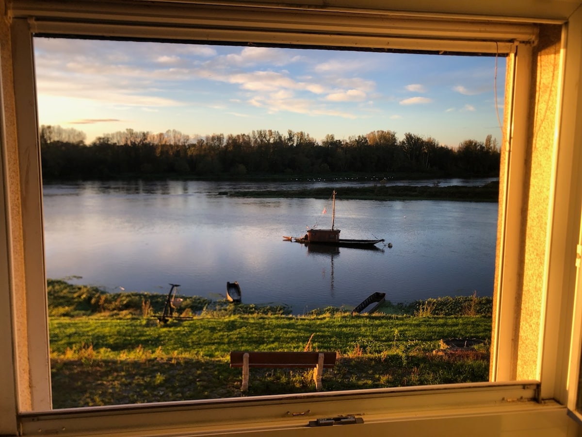 Maison 2 chambres avec accès direct à la Loire