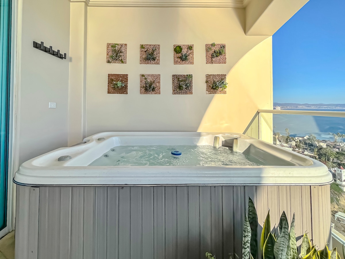 Luxury DreamCondo/PrivateJacuzzi/17TH FLR/Rosarito