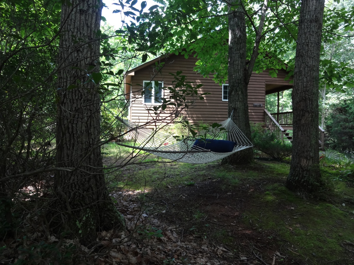 Laurelwood- cabin in the Blue Ridge Mountains