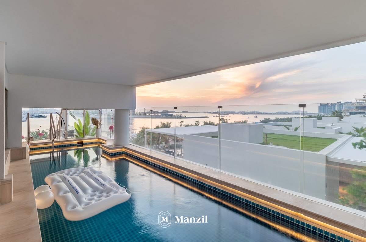 Manzil - 4BR | FIVE Palm | Private Pool & Beach
