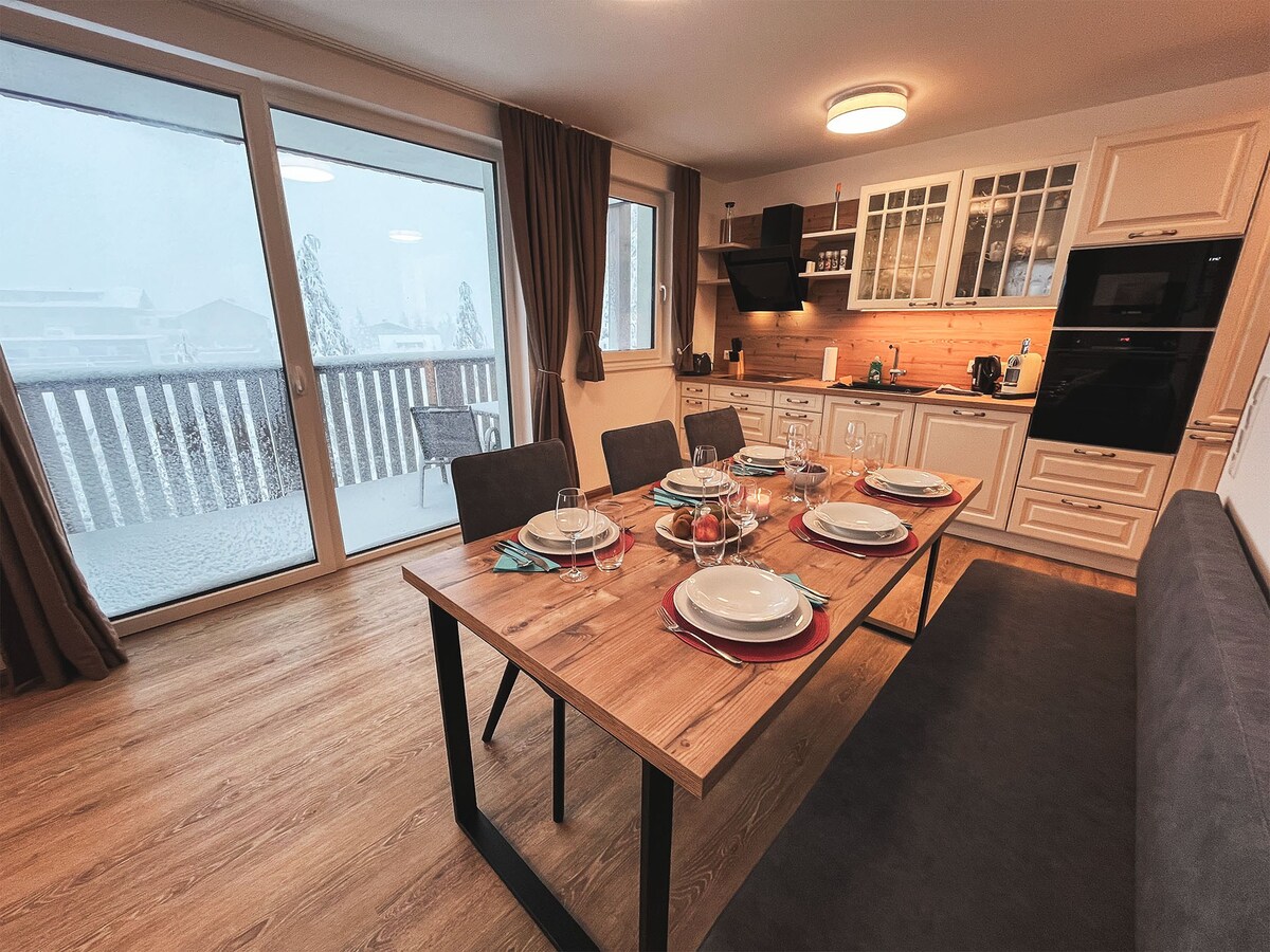 3 bedroom apartment directly in ski resort