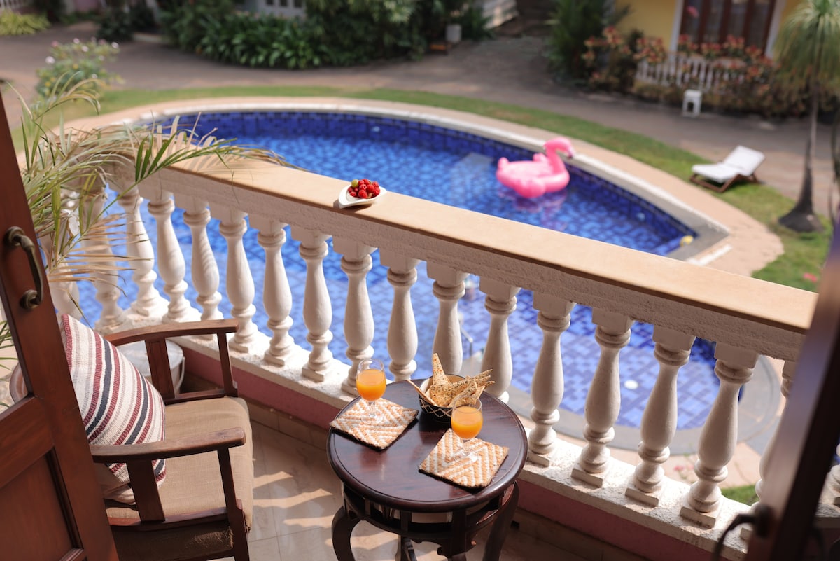 4BHK Luxury Duplex Villa w/ Pool & Bathtub