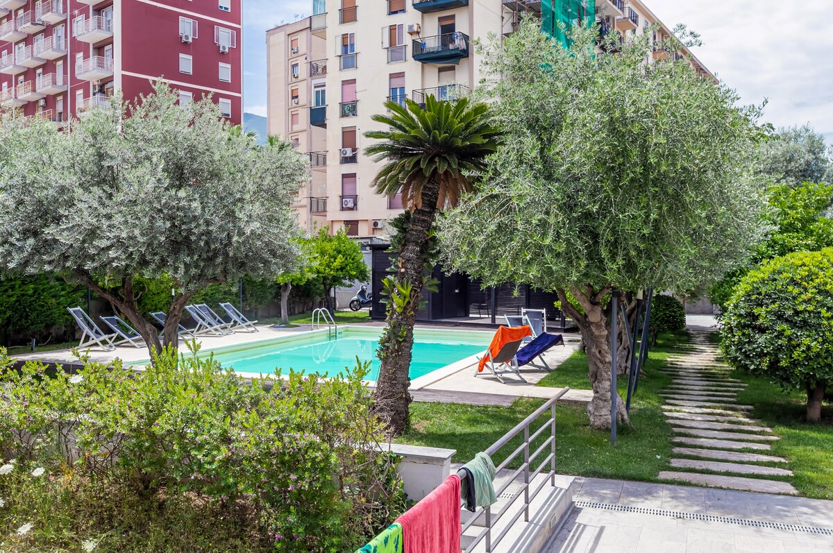 NEW! Palermo Modern Apartment with Swimming Pool