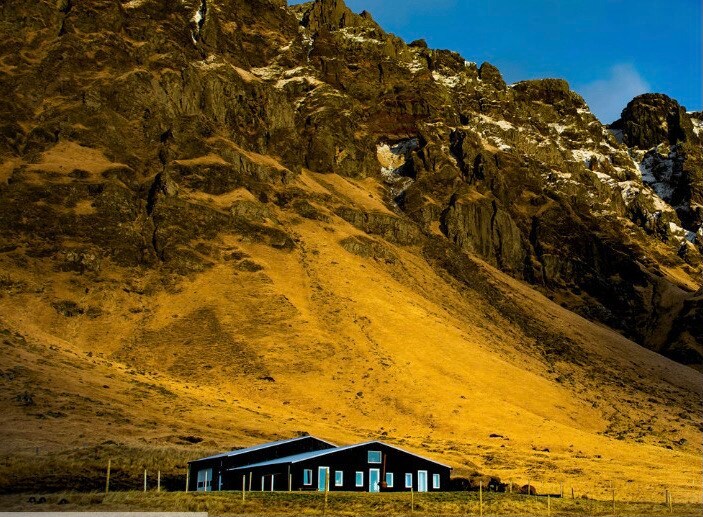 美丽的南冰岛别墅