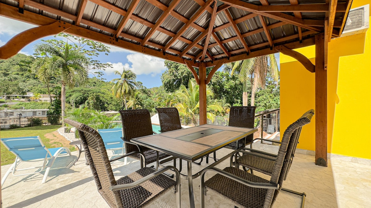 El Yunque Rainforest Villa | 6 BR, Pool, Billiards