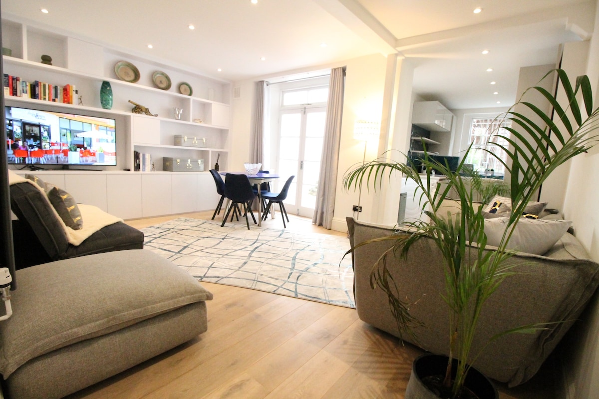 Big & Chic 2bed 2.5bath, quiet Notting Hill street