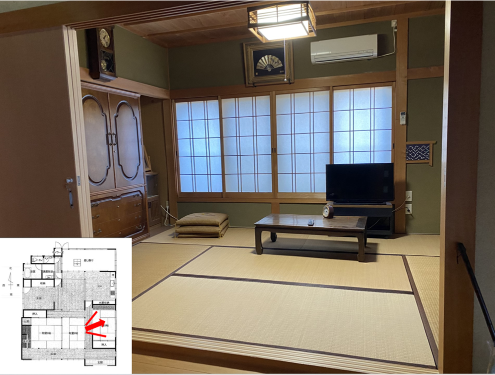 Kushimoto, Minpaqu “Azashi” Japanese-style room