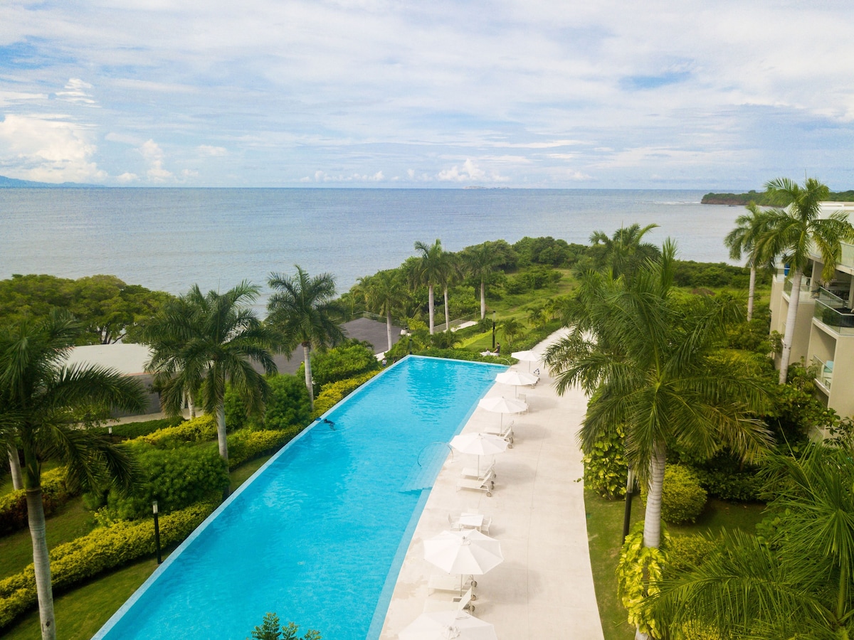 Ocean View Terrace on Luxury Penthouse at Bolongo