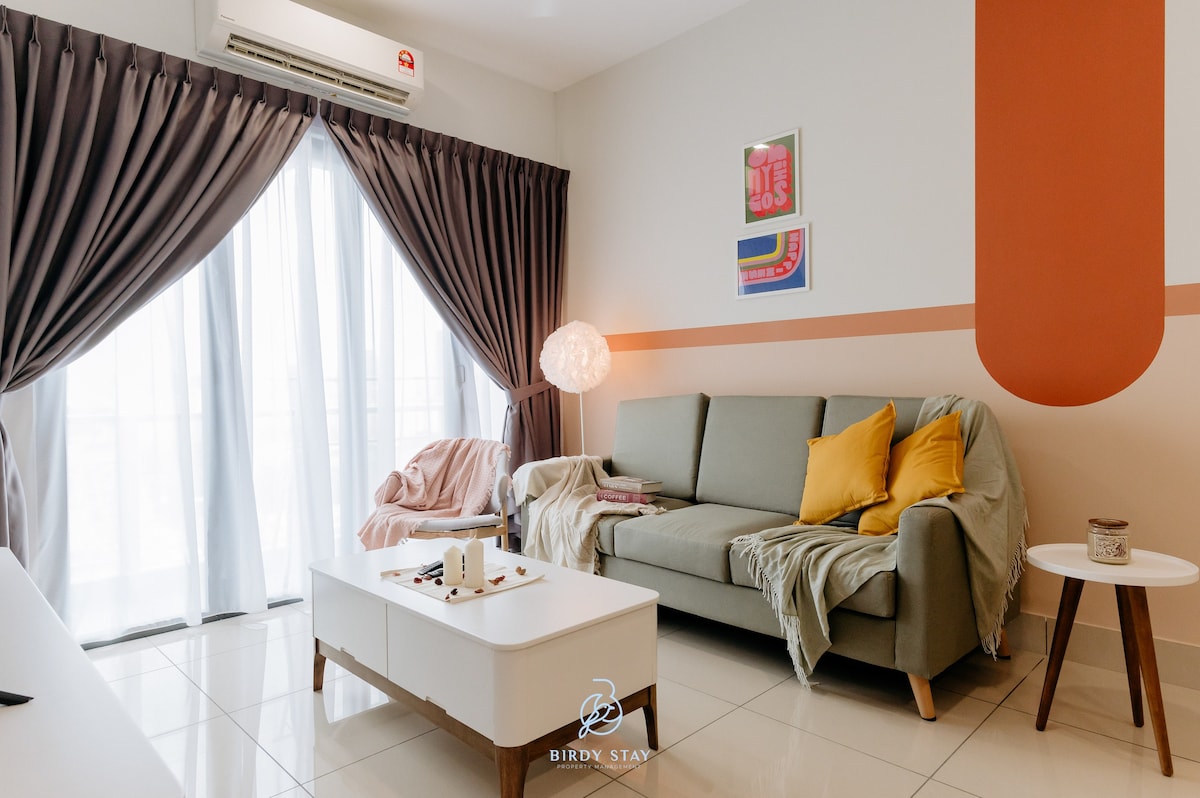 Modern 2BR for KL Trip 4 PAX @ One Residence