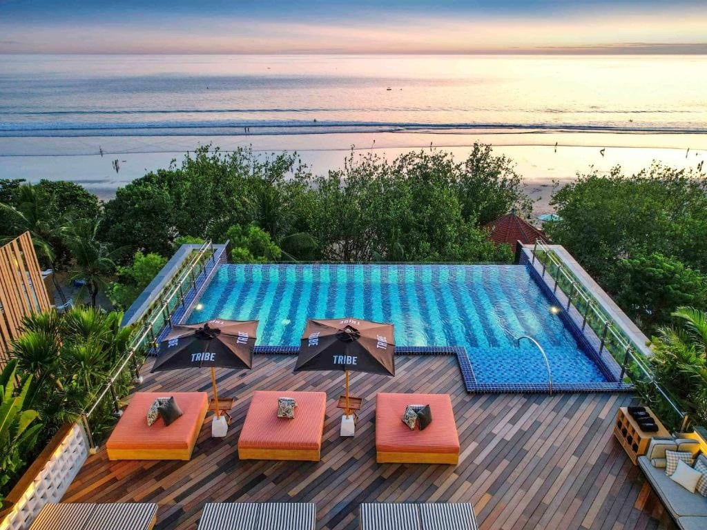Trendy Beachfront Hotel in Kuta