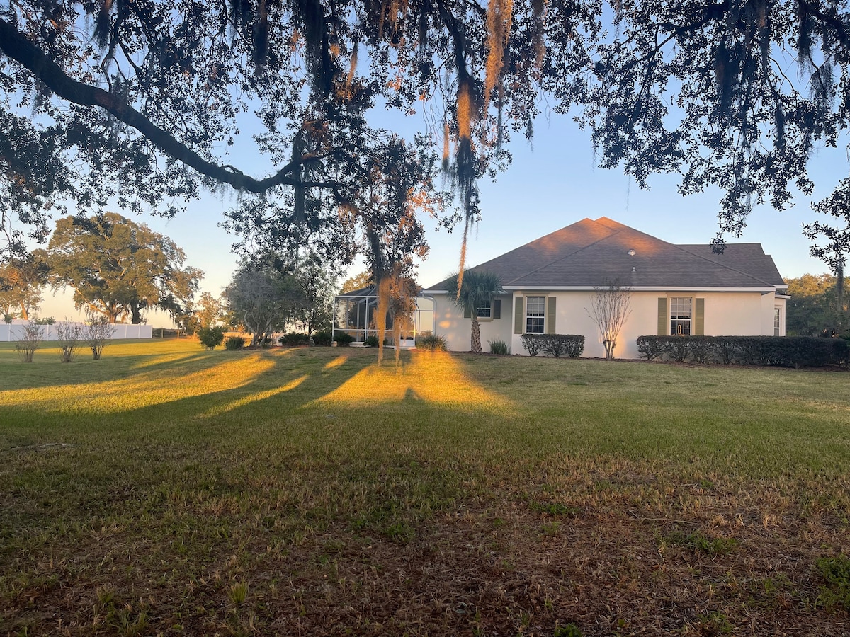 Clean 3 Acres Across The Street From The Villages.