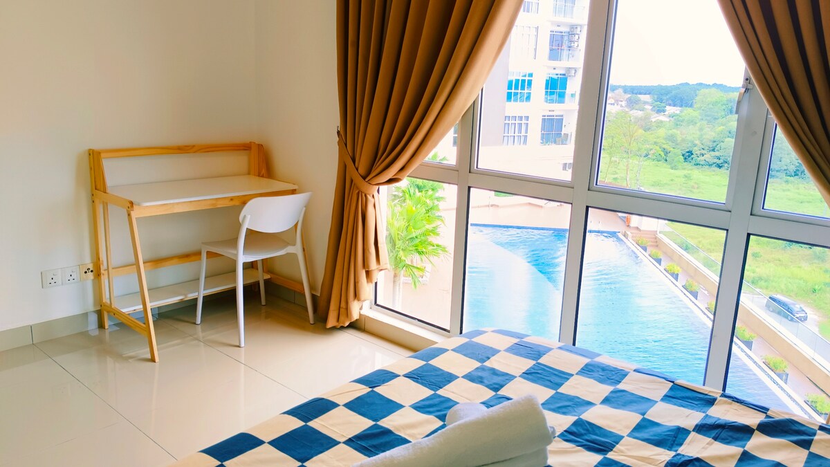 Kulai D 'plputra Suites Apt 2BR4Pax ，带无线网络30mbps