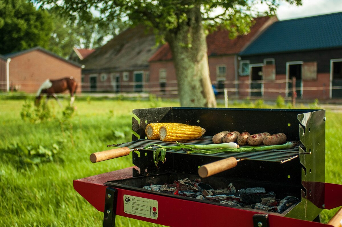 Groepsaccommodatie op natuurboerderij - 14 pers