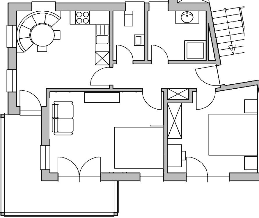 Ferienwohnung 301/ 2-4 Pers.