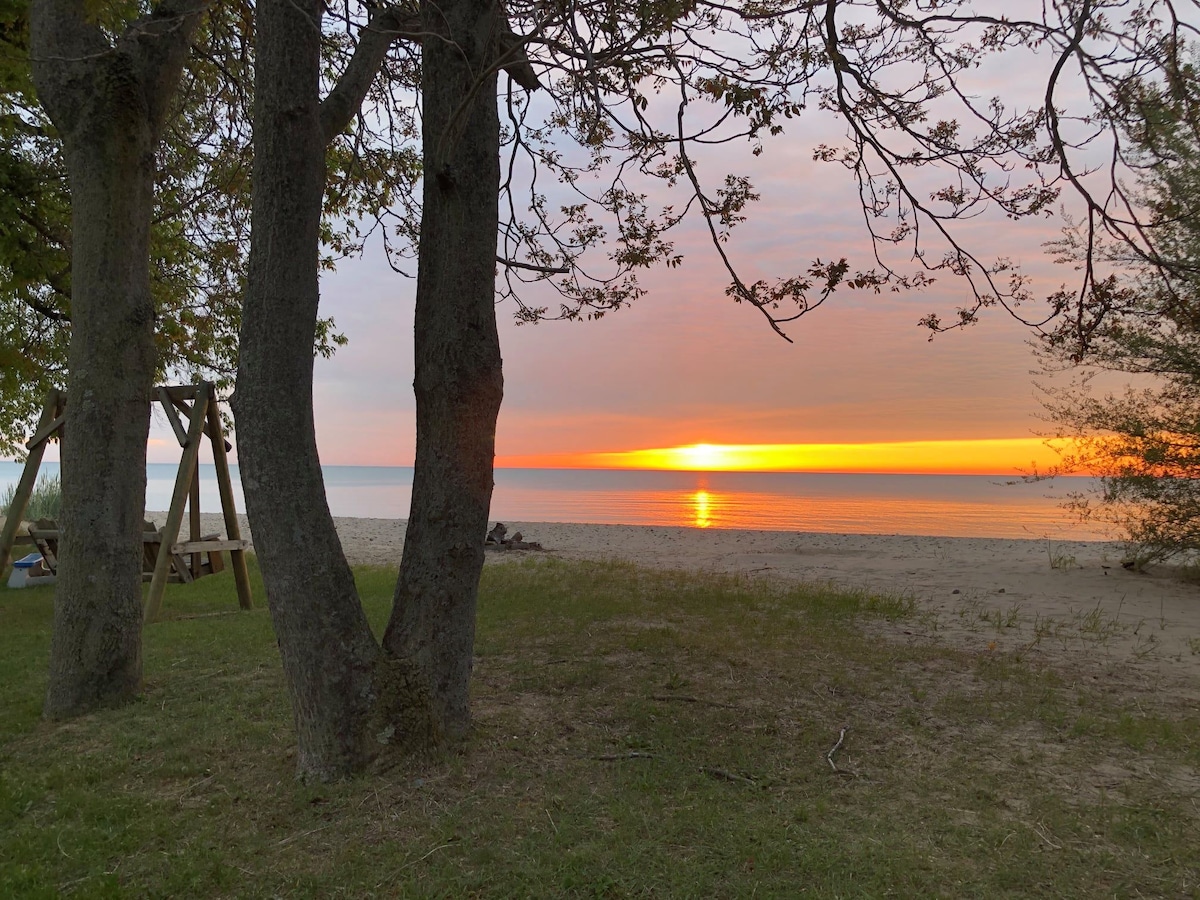 Sunrise View at our home on Lake Huron