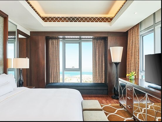Junior Suite at the Hilton Dubai Al Habtoor City