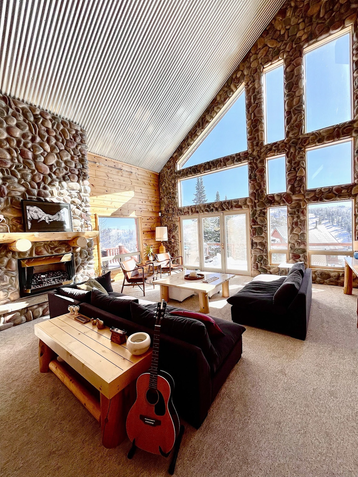 滑雪进出Powder Mountain Lodge