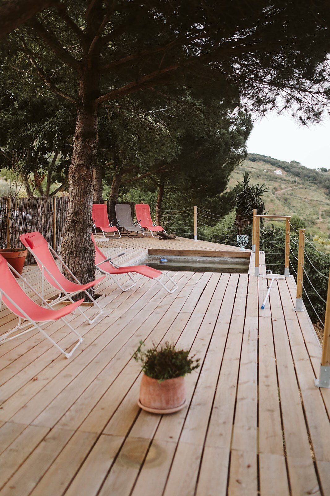 Cabaña en los Montes de Málaga