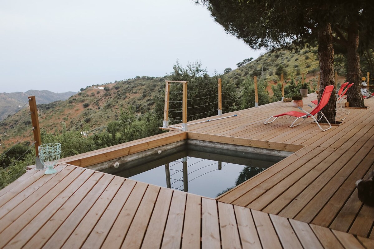 Cabaña en los Montes de Málaga