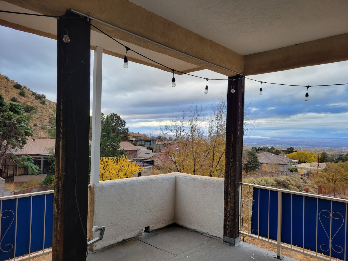 Foothills home next to Hiking