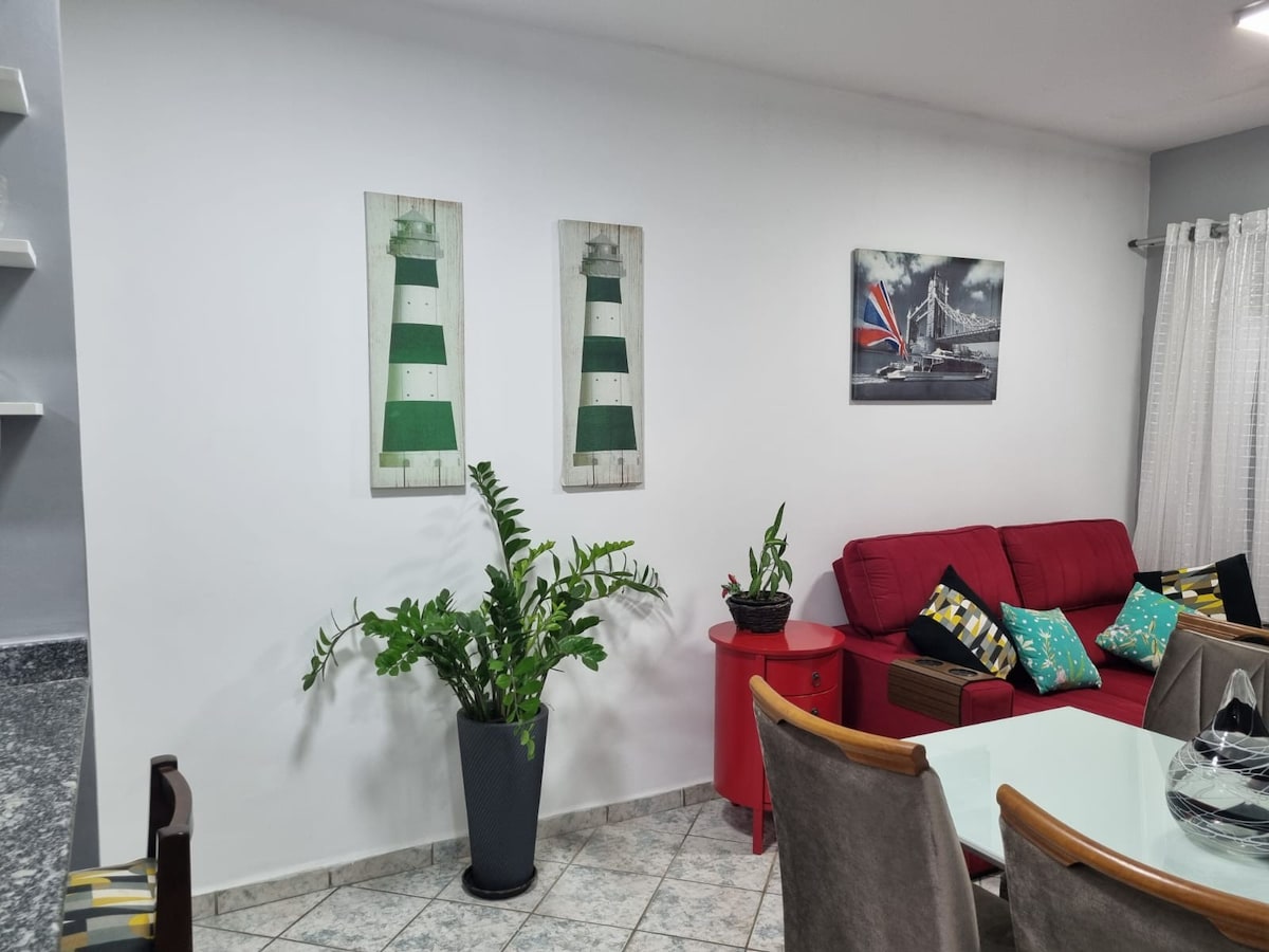 Apartamento PÉ NA AREIA.