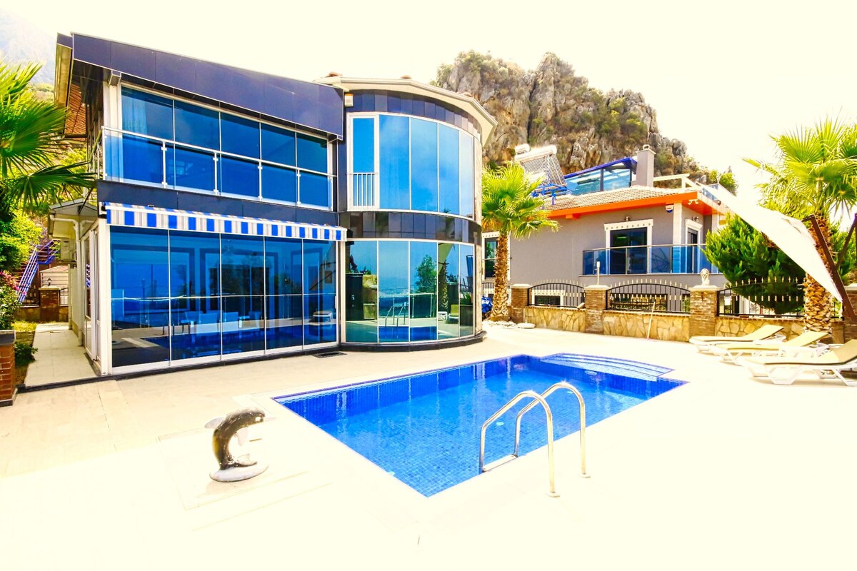 Luxus Villa Pool Alanya Kestel