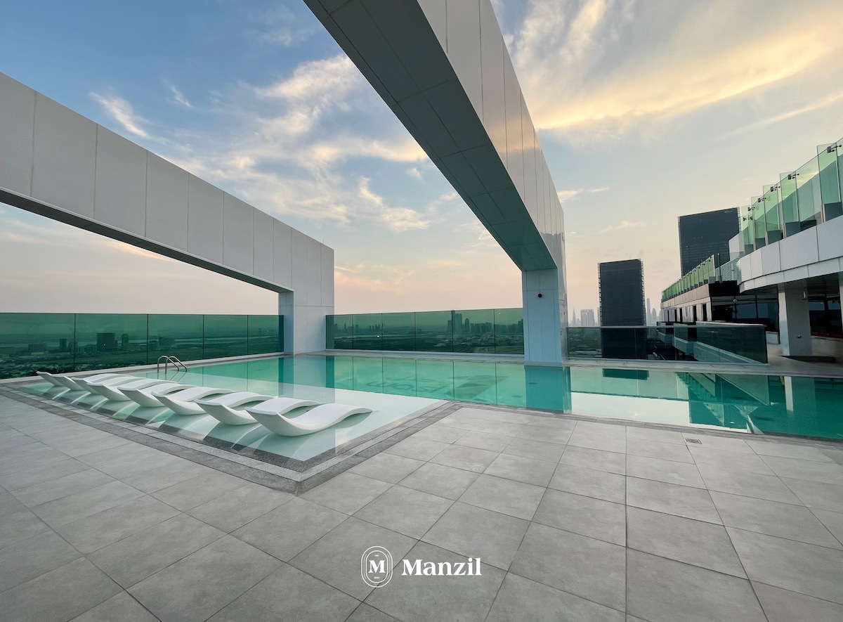 Manzil - 2B | Trade Center | Near Downtown