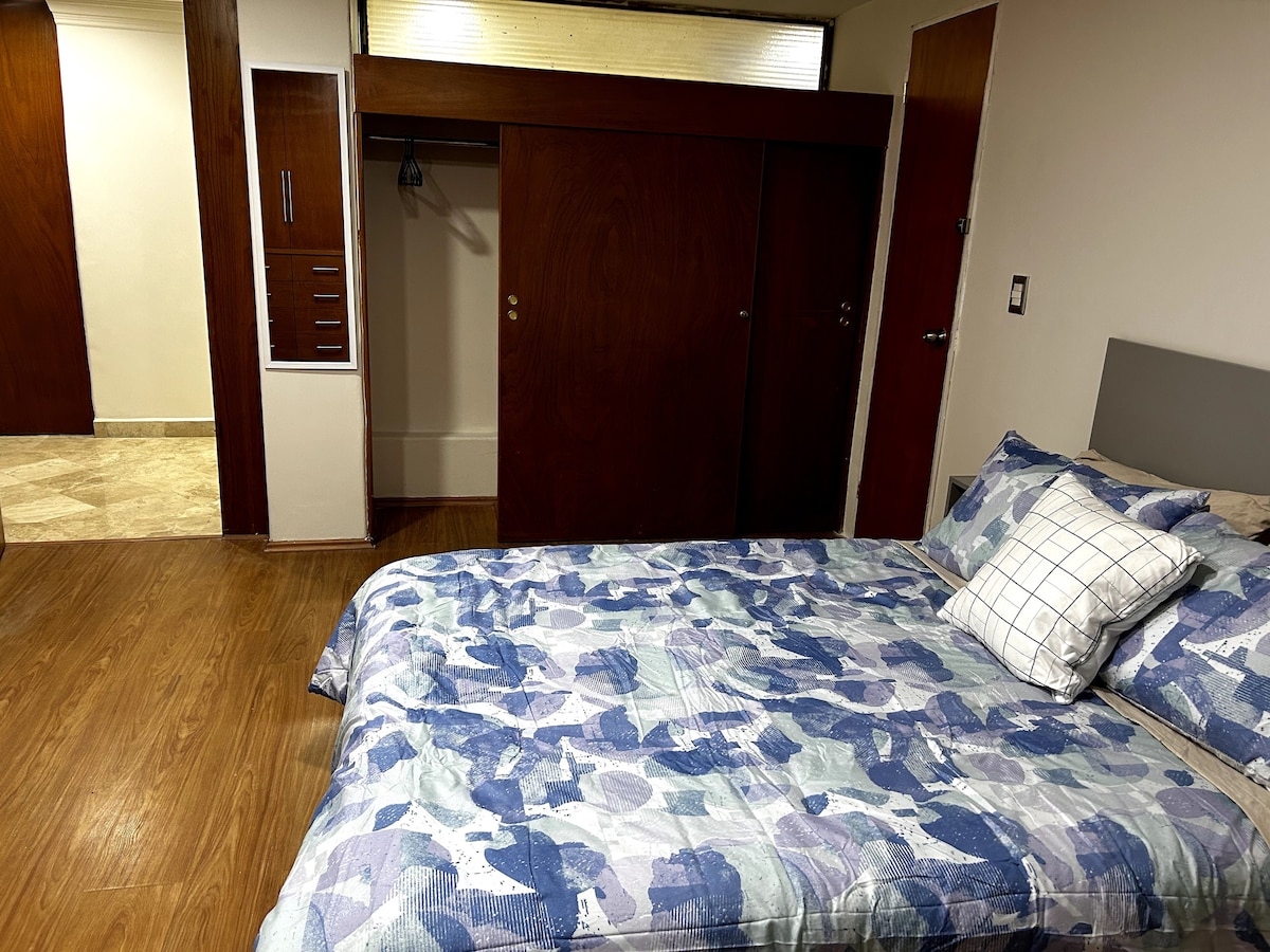 Habitación cómoda en Polanco con baño privado H4