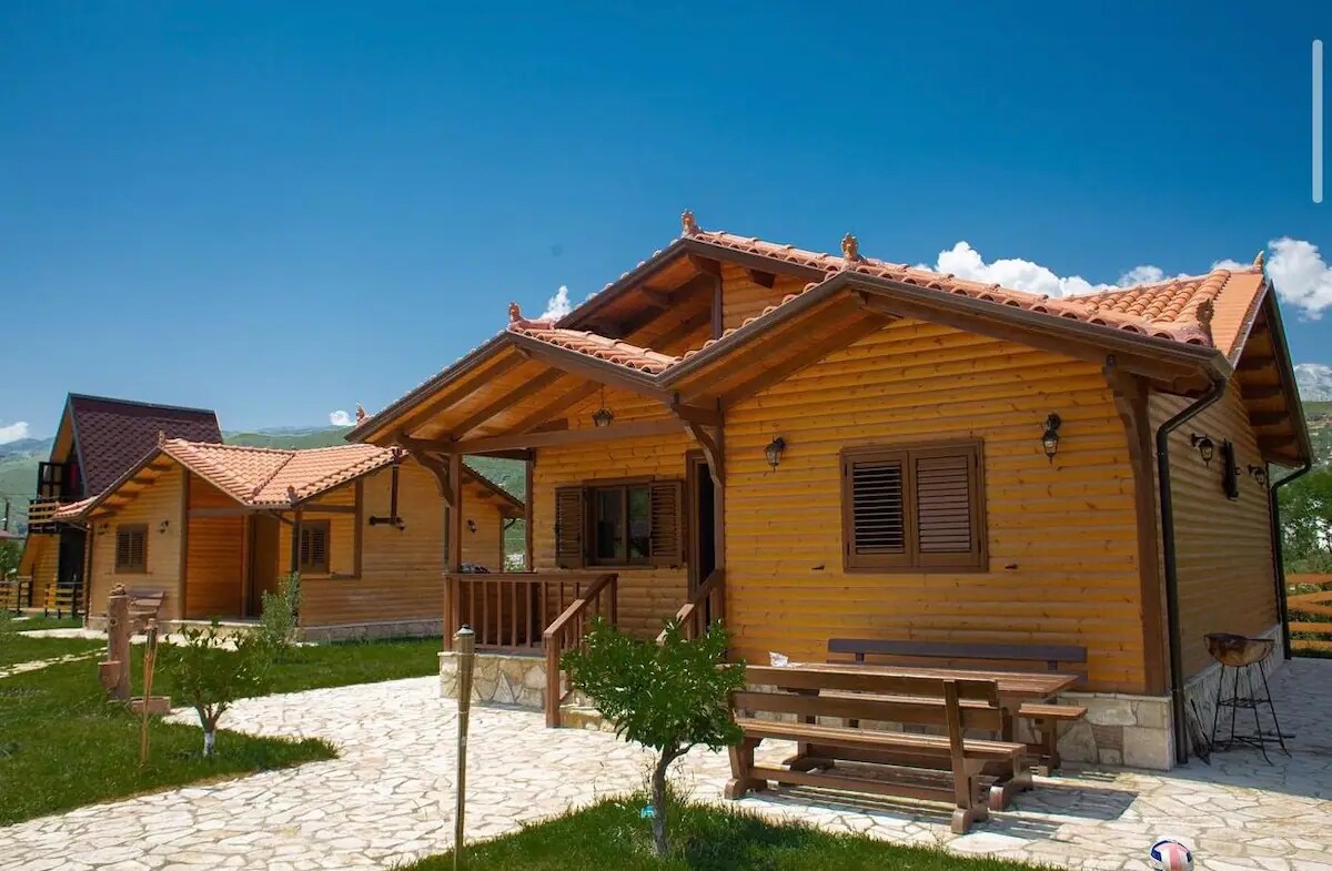 Wooden House with Garden view