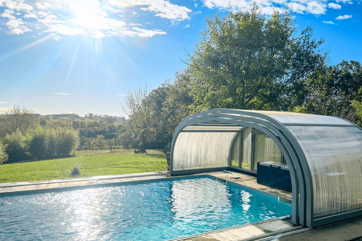 [Le Champêtre] - Gîte Lot - Piscine