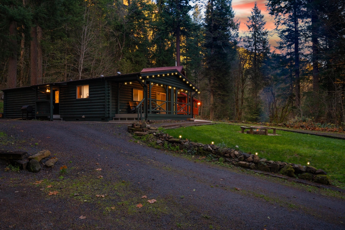 King Bed, Hot Tub & EV Charger 5 MI to Mt Rainier