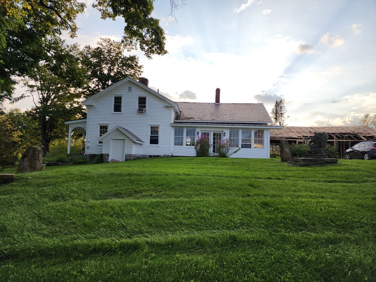 Rustic Vermont Farmhouse