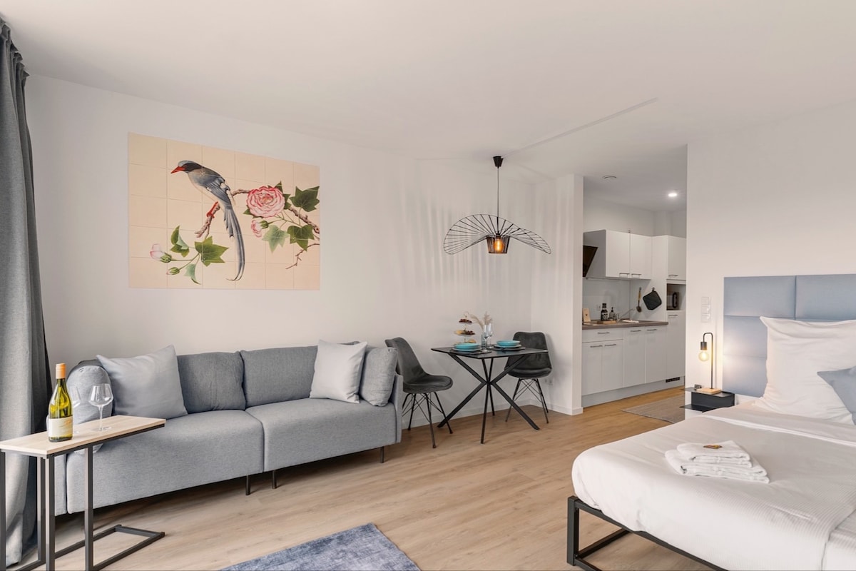 Modernes Apartment am Gleispark