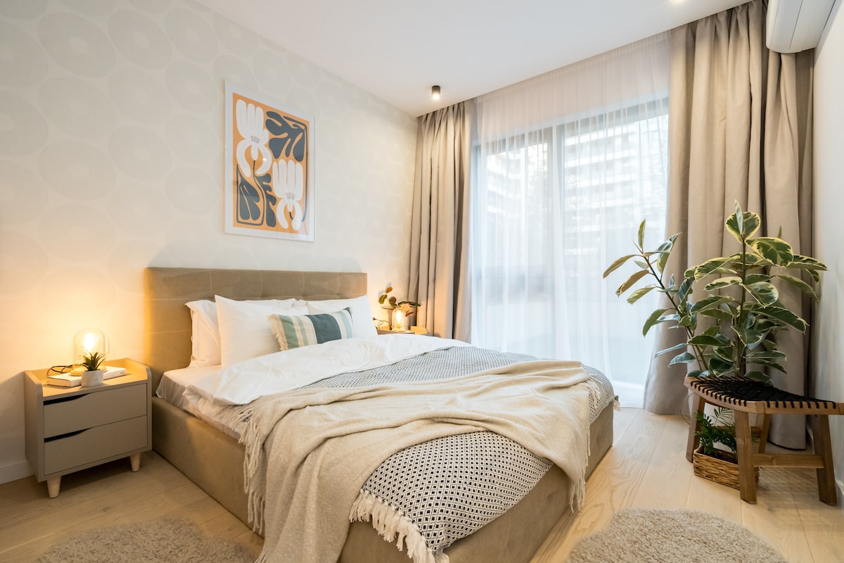 BOTANlQUE  1BR with Garden  Pipera Business Centre