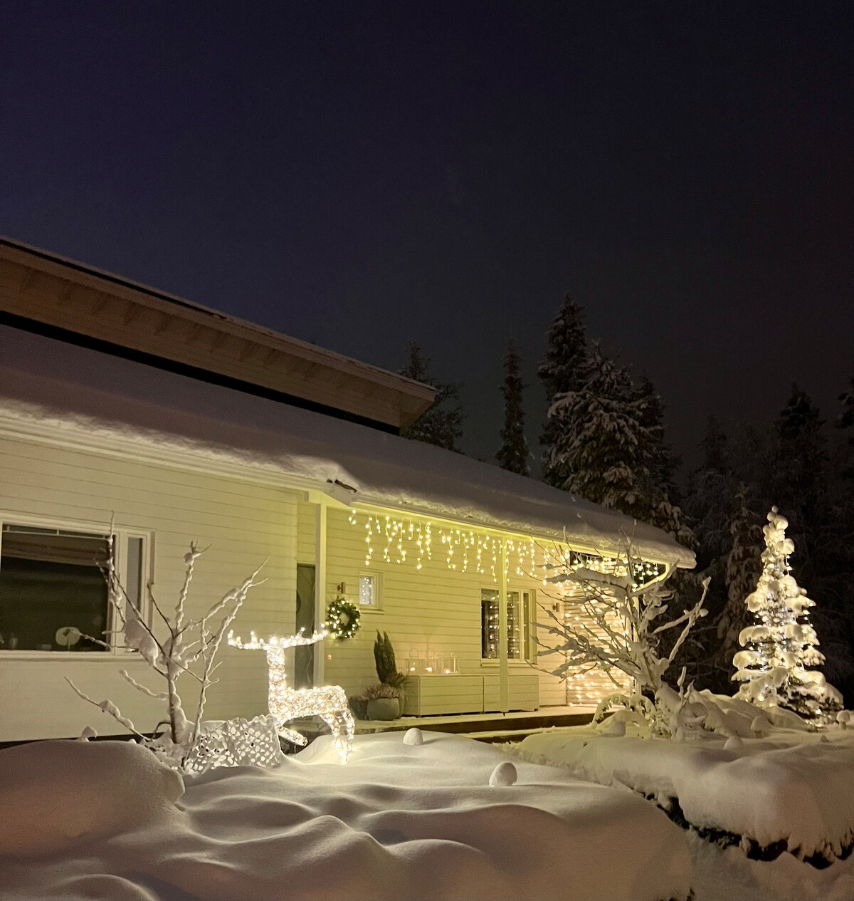 Arctic Circle Home for Winter Holiday