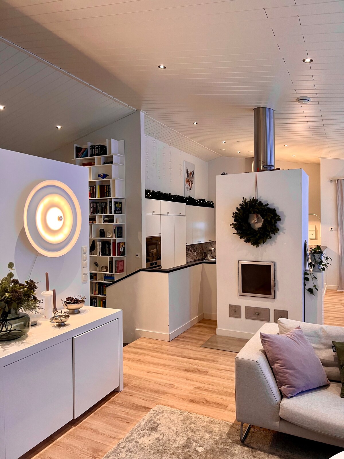 Arctic Circle Home for Winter Holiday