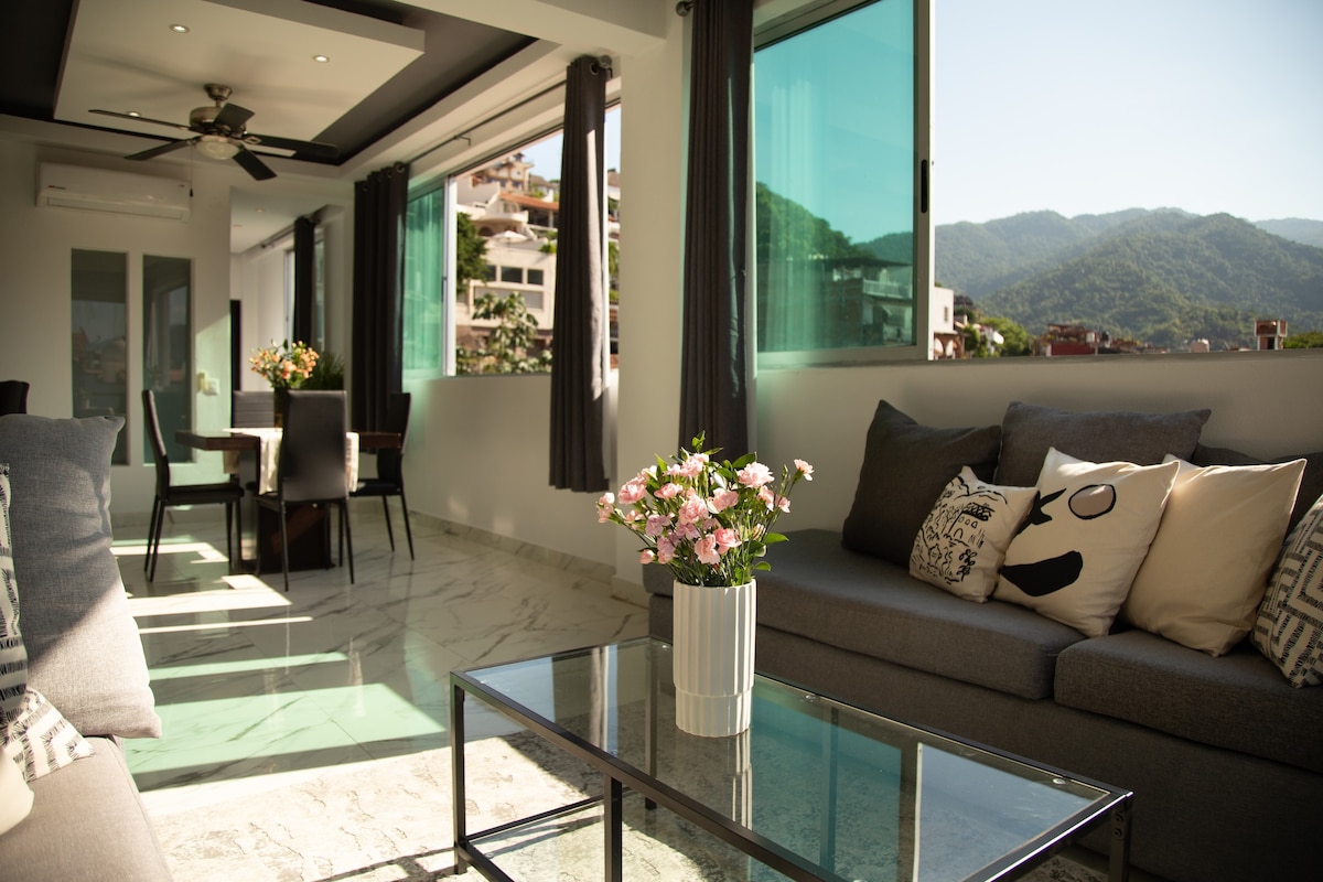 Luxury Penthouse  and Amazing Views Downtown PV