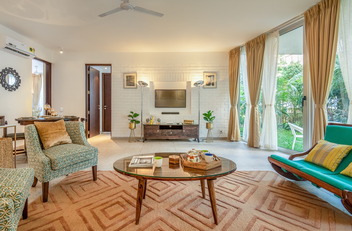 ElArbol | Elegant Apt | Candolim