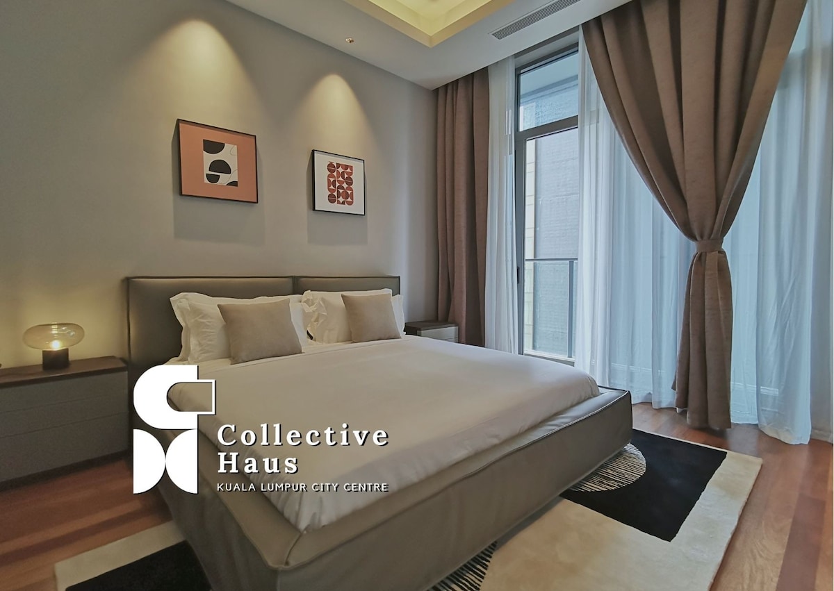 快速度假| 1卧室豪华|带浴缸和阳台|吉隆坡城中城