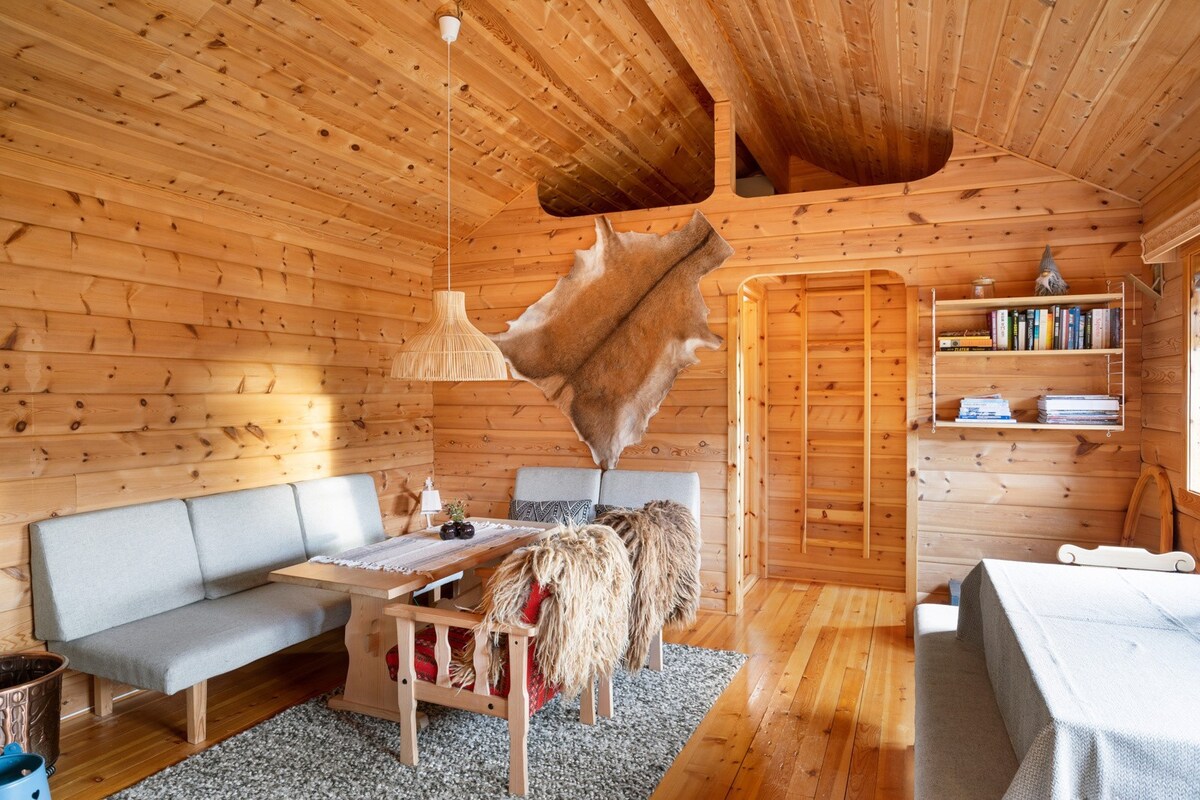 舒适的传统小木屋