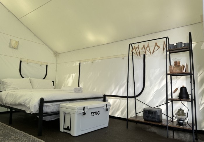 Crest King Tent at The Ferncrest