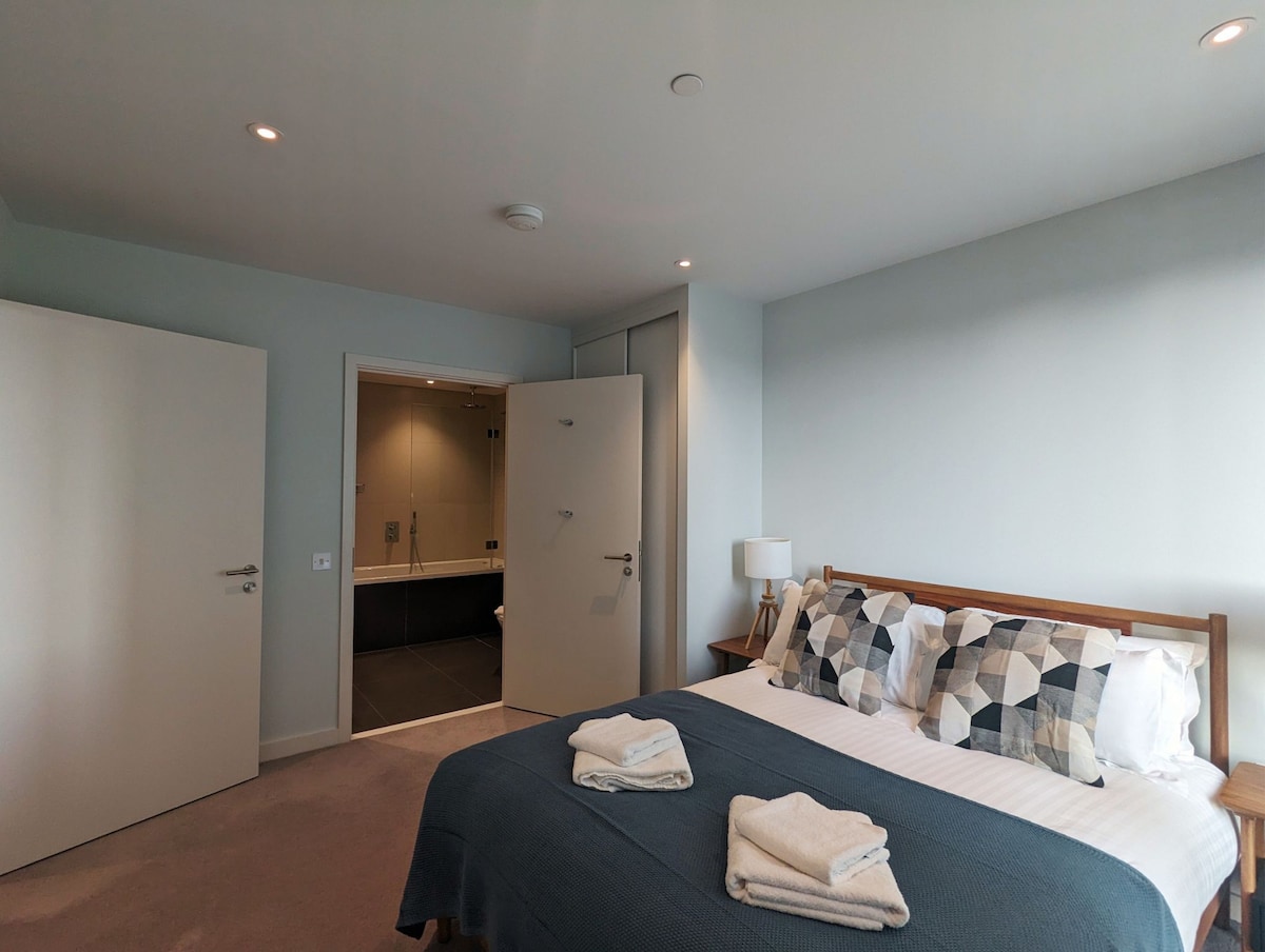 Luxurious 2 Bedroom with rooftop gym in Croydon