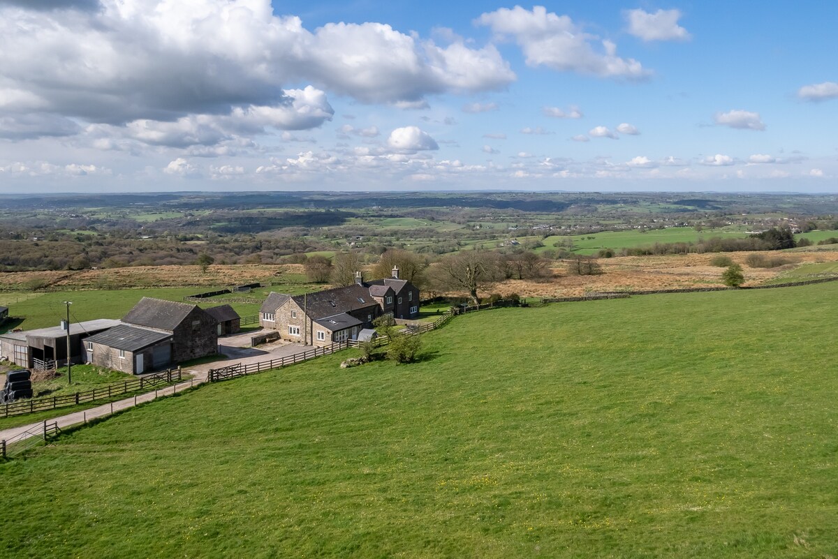 Gorgeous farmhouse w/ garden for 7 nr Alton Towers