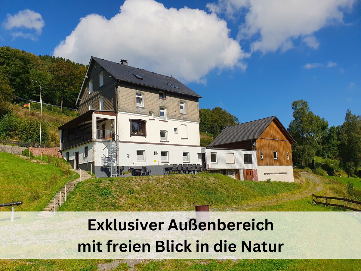 Ferienhaus Grimme (350m²,18 Pers.) im Kurpark