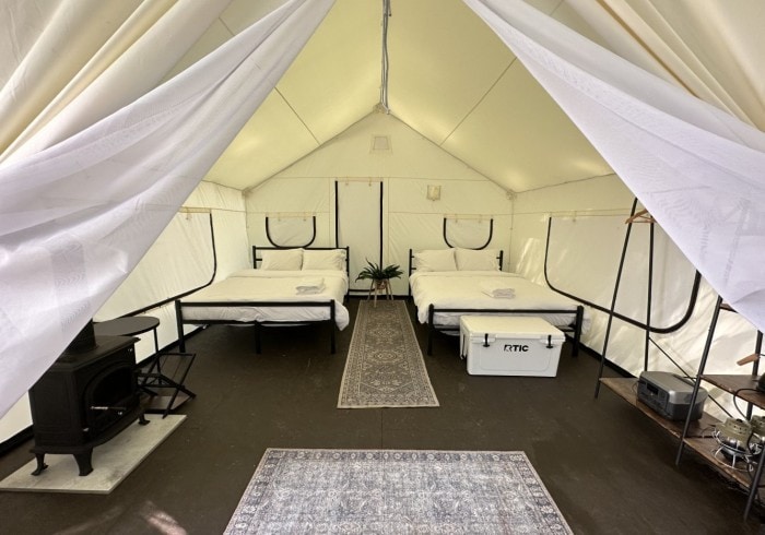 Crest Tent Double at The Ferncrest